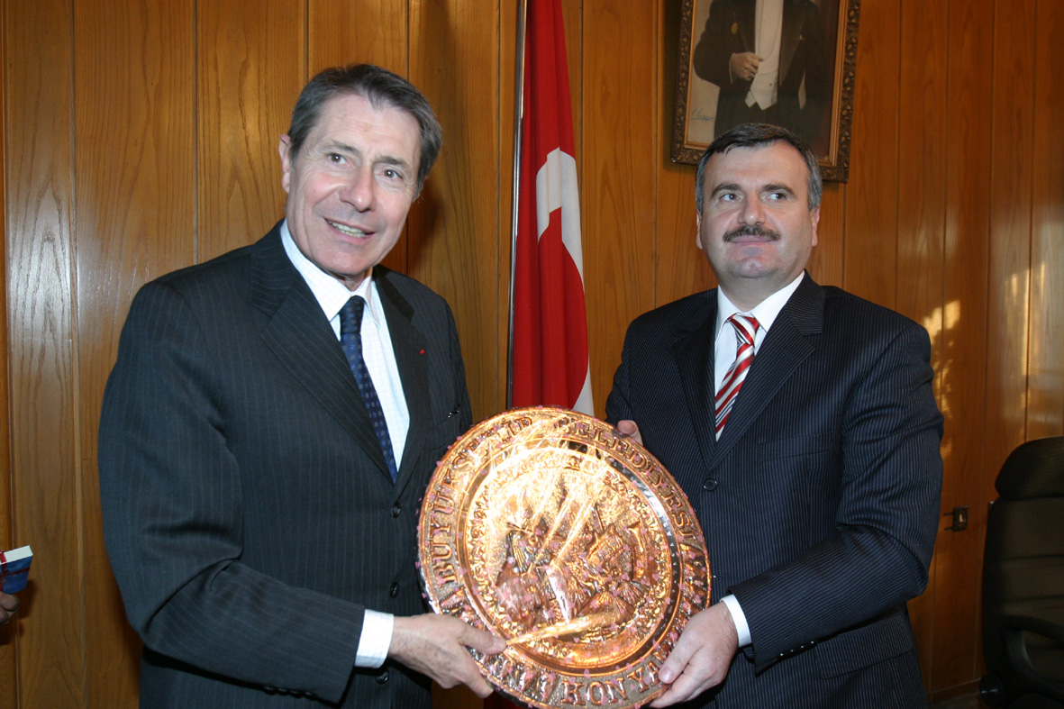 Fransa'nın Ankara Büyükelçisi Konya'da