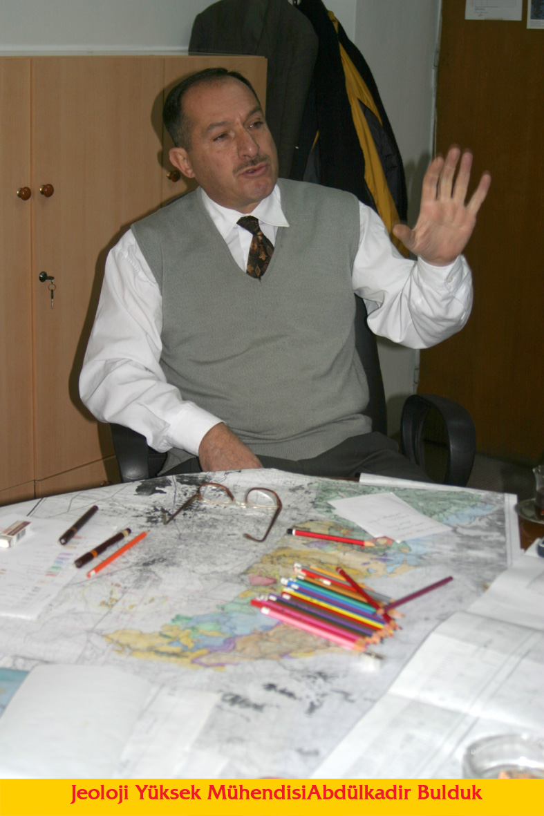 Jeoloji Haritası Hazırlanıyor