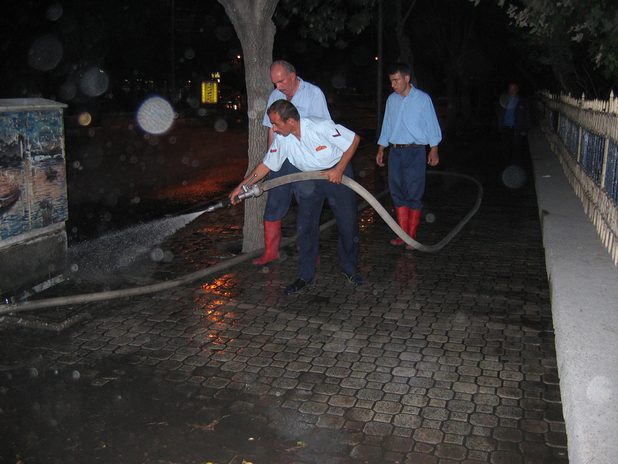 Şehir Yıkanıyor