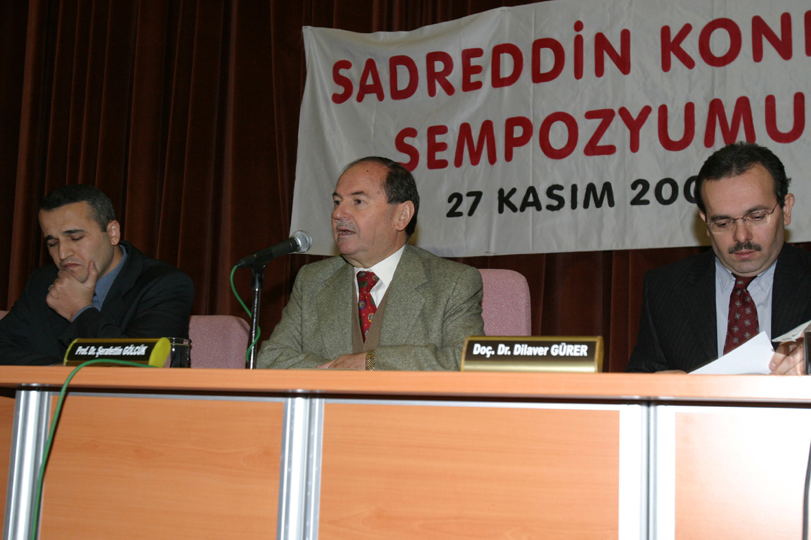 SADREDDİN-İ KONEVİ ANILDI