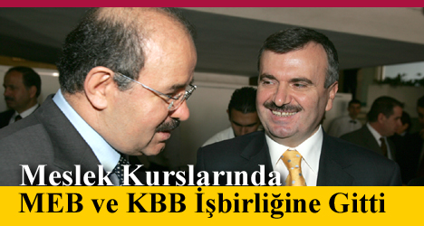 Meslek Kurslarında MEB ve KBB İşbirliğine Gitti