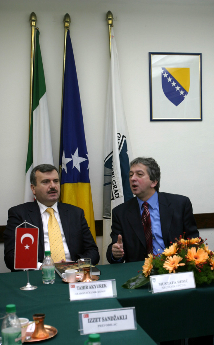 Başkan Akyürek Bosna-Hersek'te