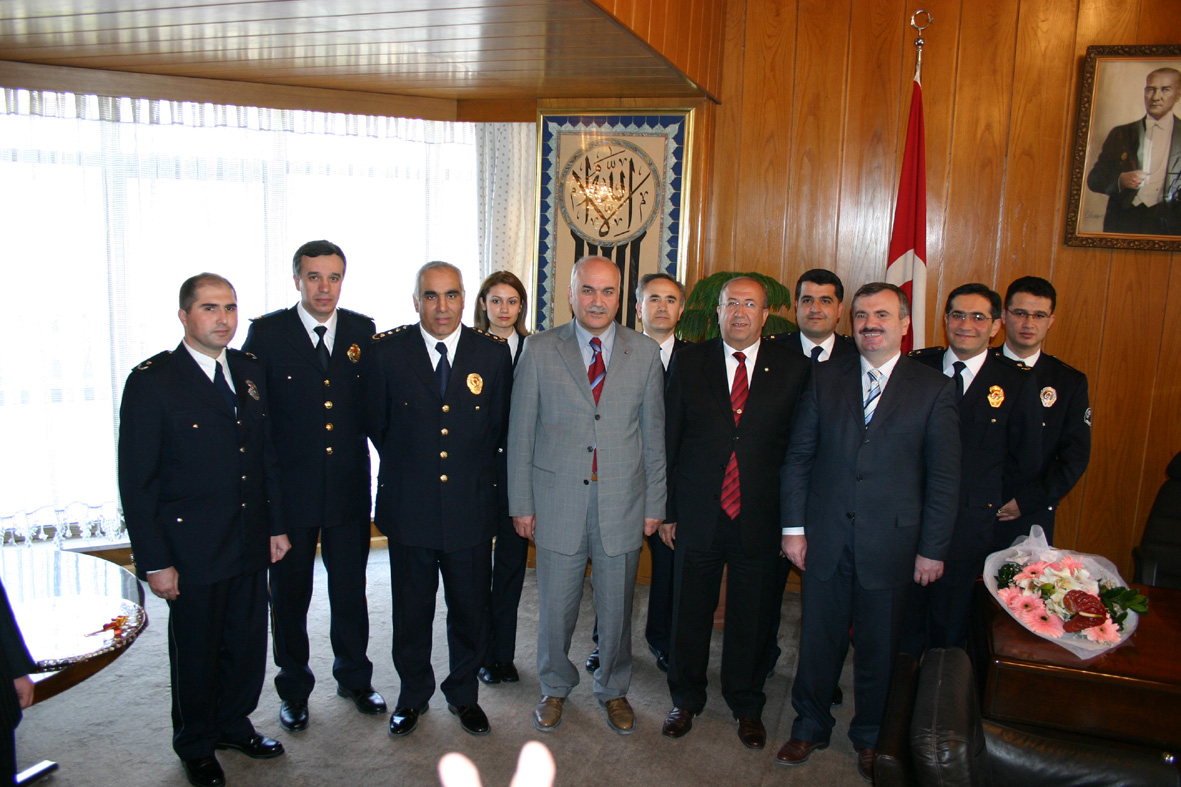 Emniyet'in Büyükşehir'e Ziyareti