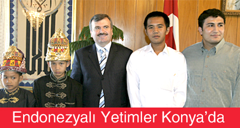 Endonezyalı Yetimler Konya'da