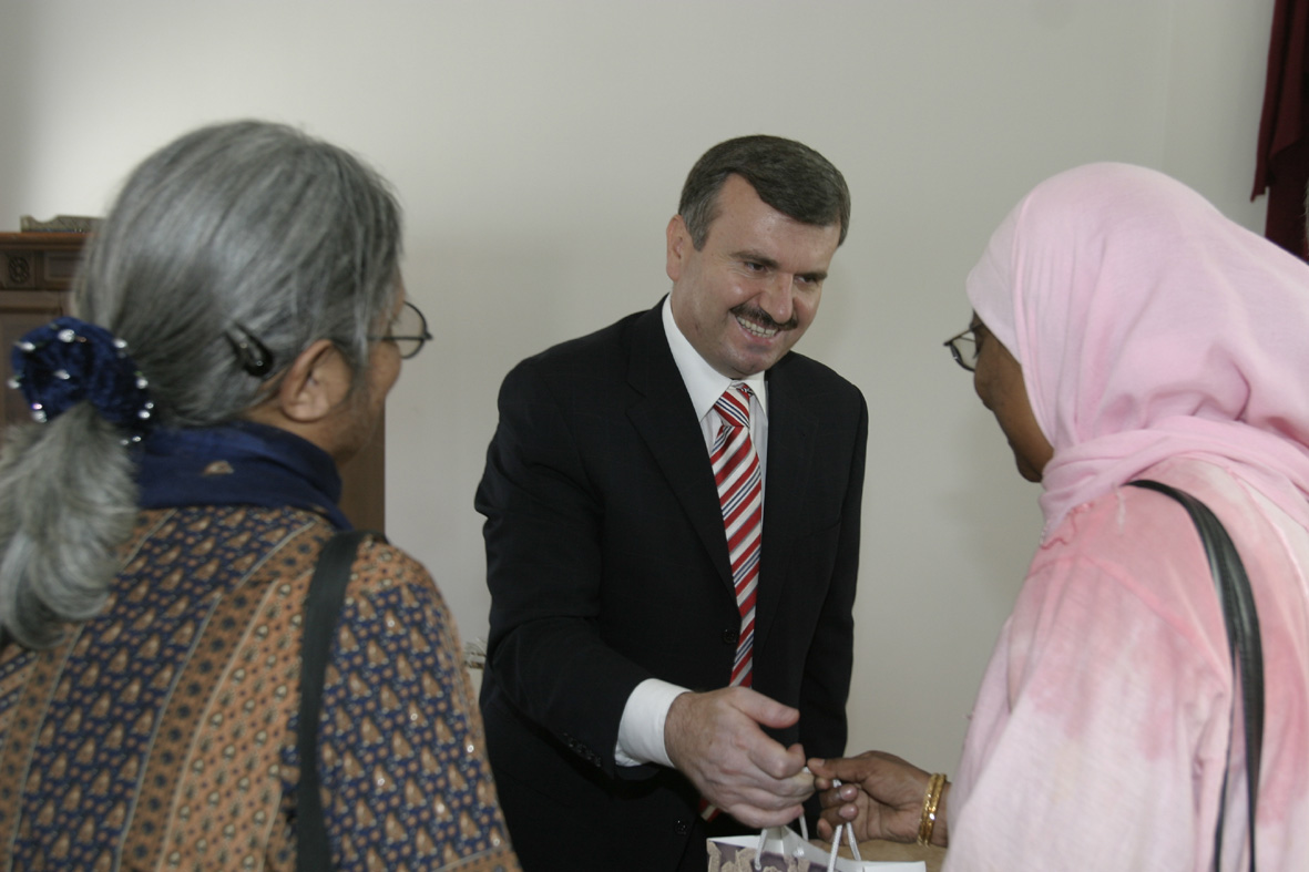 İla Gandhi Başkan Akyürek İle Görüştü