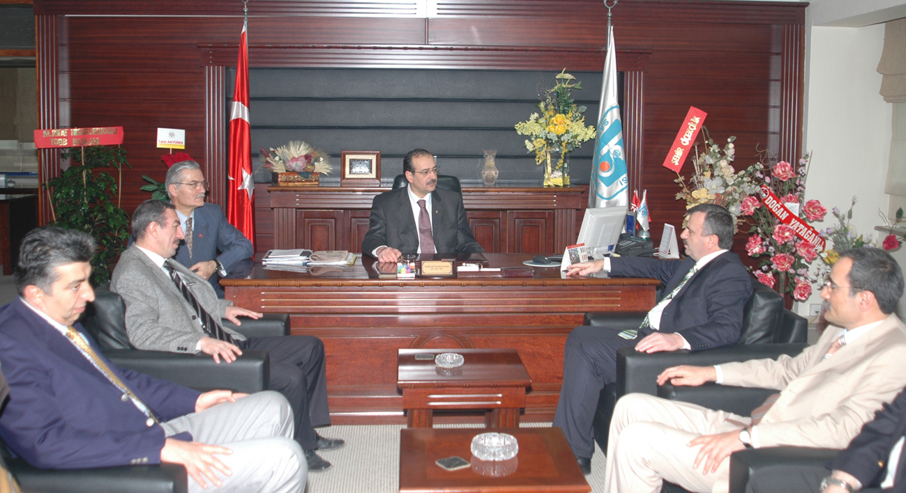 Başkan Akyürek'ten KSO'ya Zİyaret
