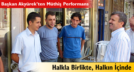 Başkan Akyürek'ten Müthiş Performans