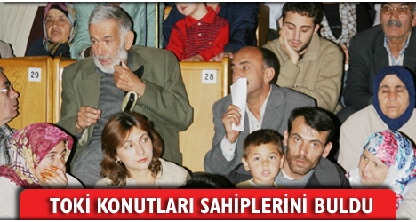 736 Konut Hak Sahiplerine Dağıtılıyor