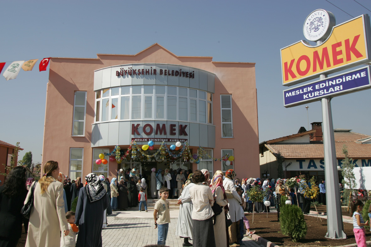 KOMEK Kurslarına Yoğun İlgi