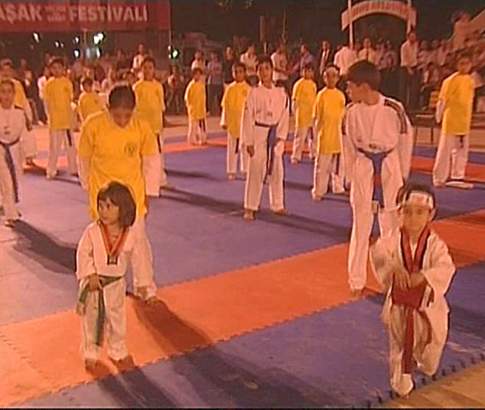 Biberonlu Taekwandocu