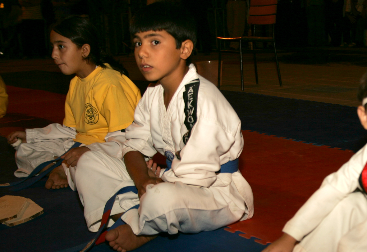 Biberonlu Taekwandocu
