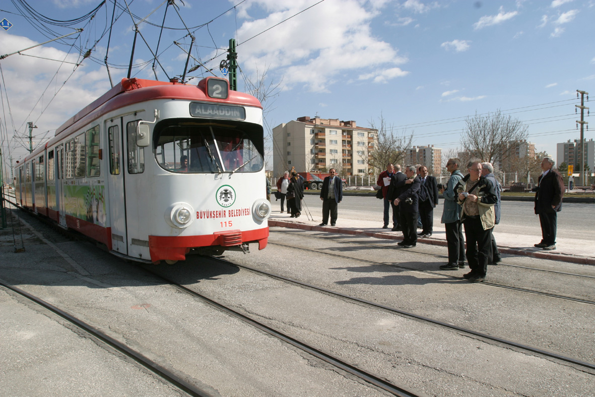 Dünya Tramvay Dostları Konya'da Buluştu