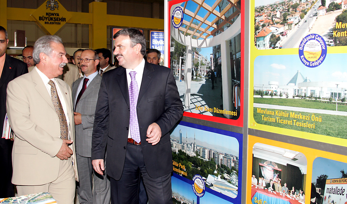 2. Konya Belediye İhtiyaçları Fuarı Açıldı