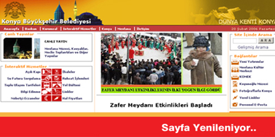 Büyükşehir'in Resmi Web Sayfası Yenileniyor