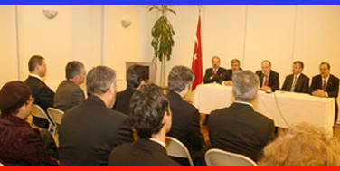 Konya heyetinden ABD'deki işadamlarına yatırım çağrısı