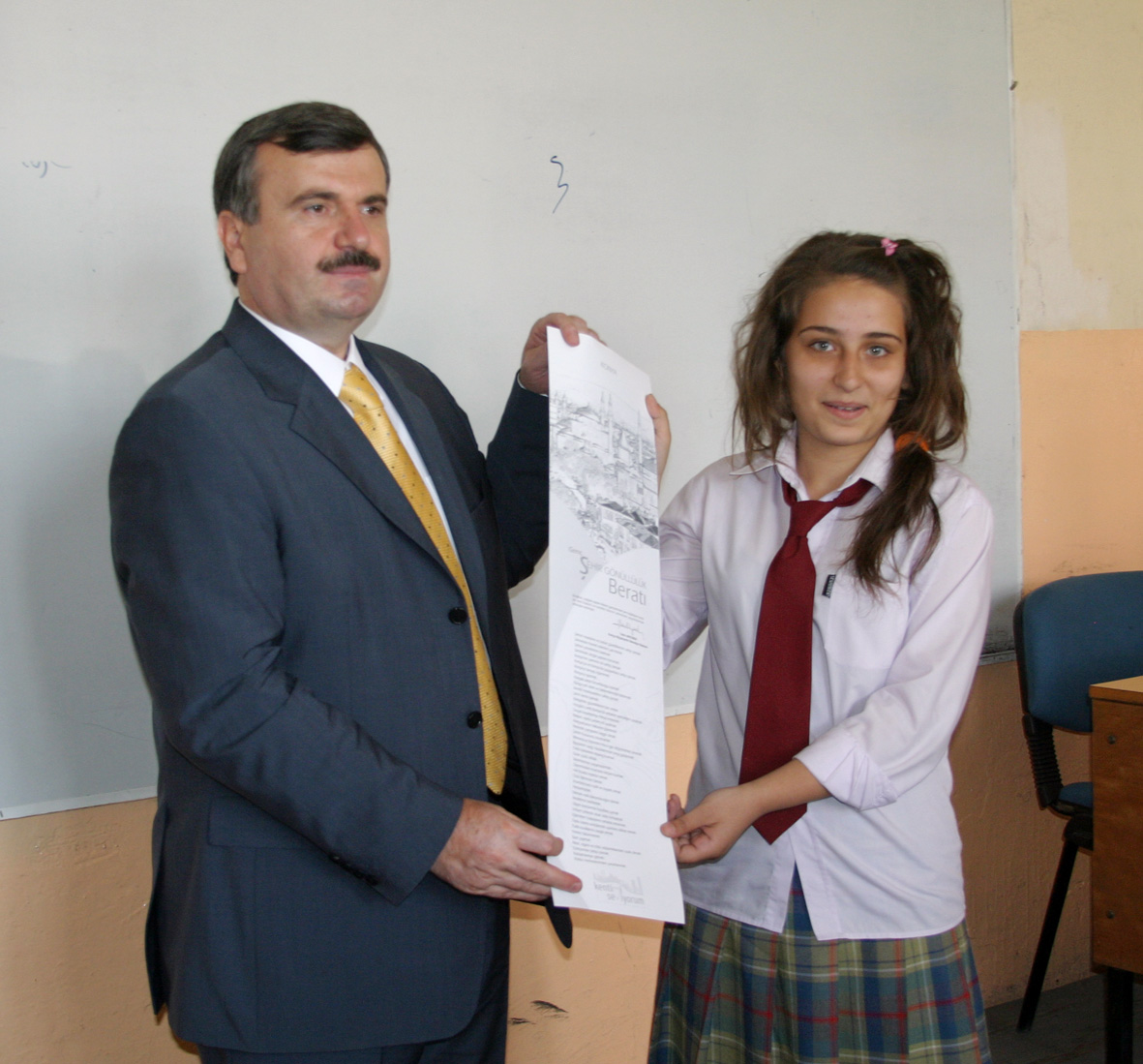 Başkan Akyürek Liseli Gençlerle Buluştu