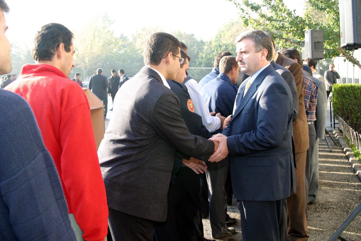 Başkan Akyürek Belediye Personeli İle Bayramlaştı