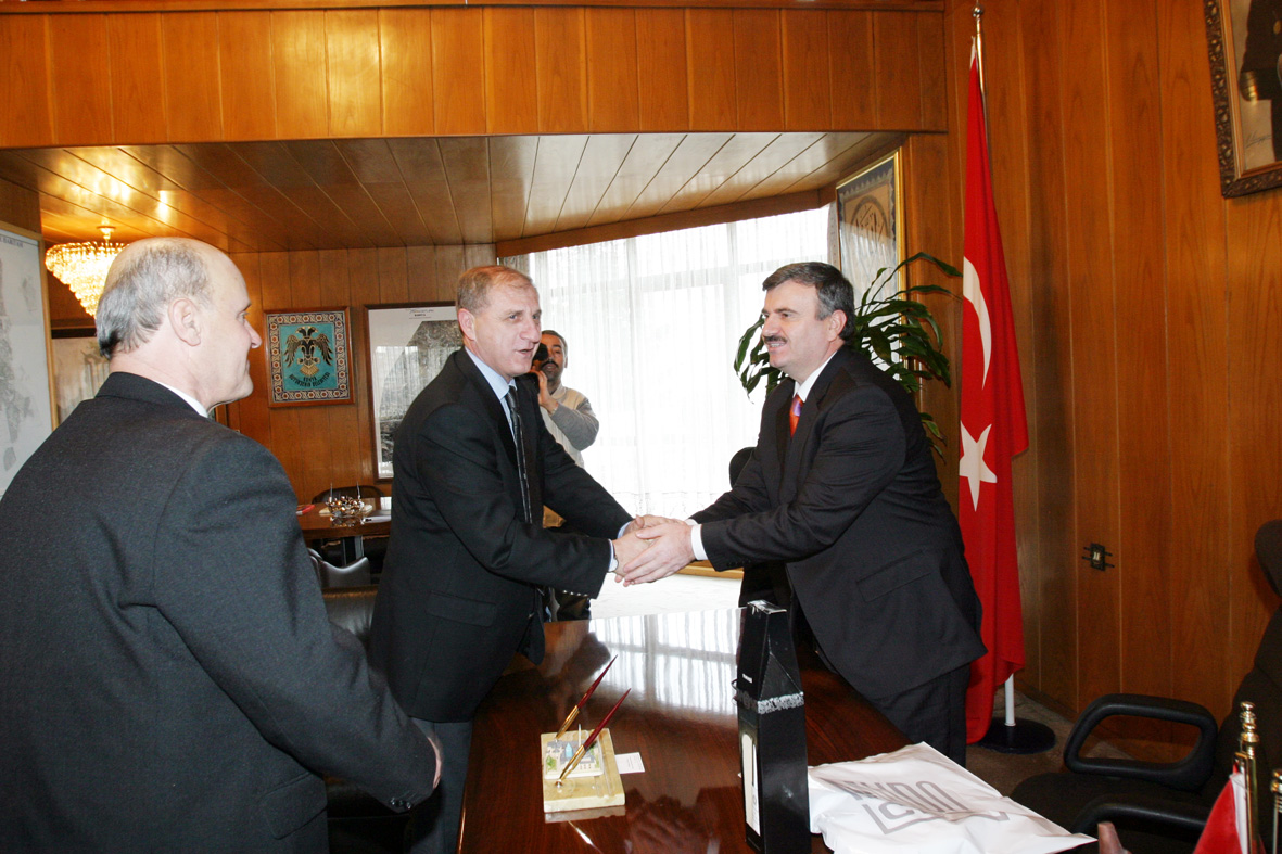 Büyükelçiler Başkan Akyürek'i Ziyaret Etti