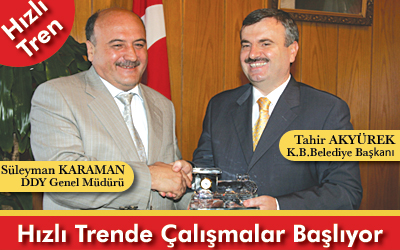 Konya'nın Hayali Hızlı Tren İçin Fiziki Çalışmalar Başlıyor