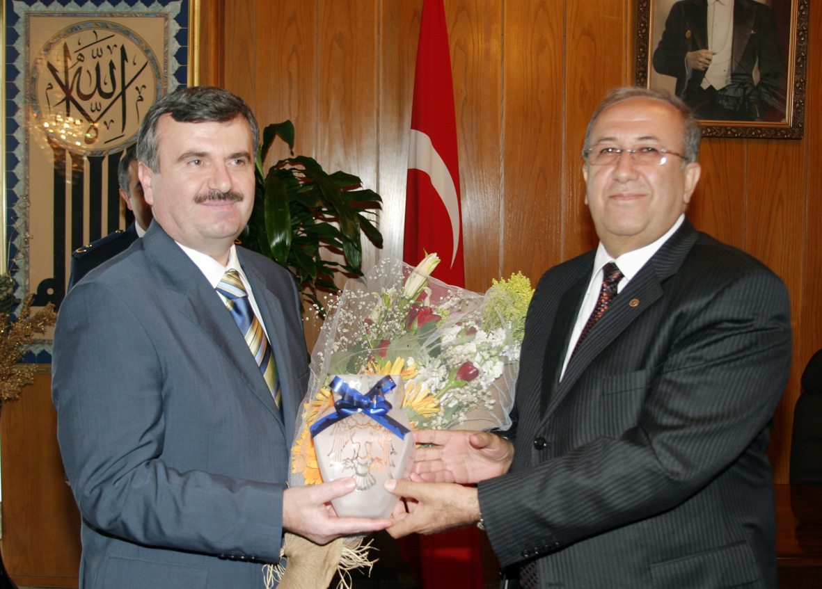 Emniyet Müdürü Tuzcu, Başkan Akyürek'i Ziyaret Etti