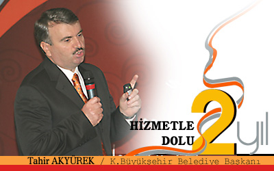 Başkan Akyürek, 'Hizmetle Dolu 2 Yıl'ı Değerlendirdi