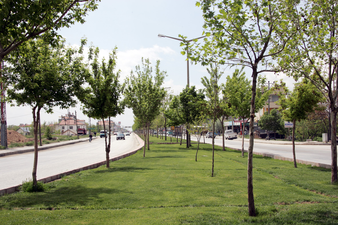 Karaman Yolu'na Renk Geldi
