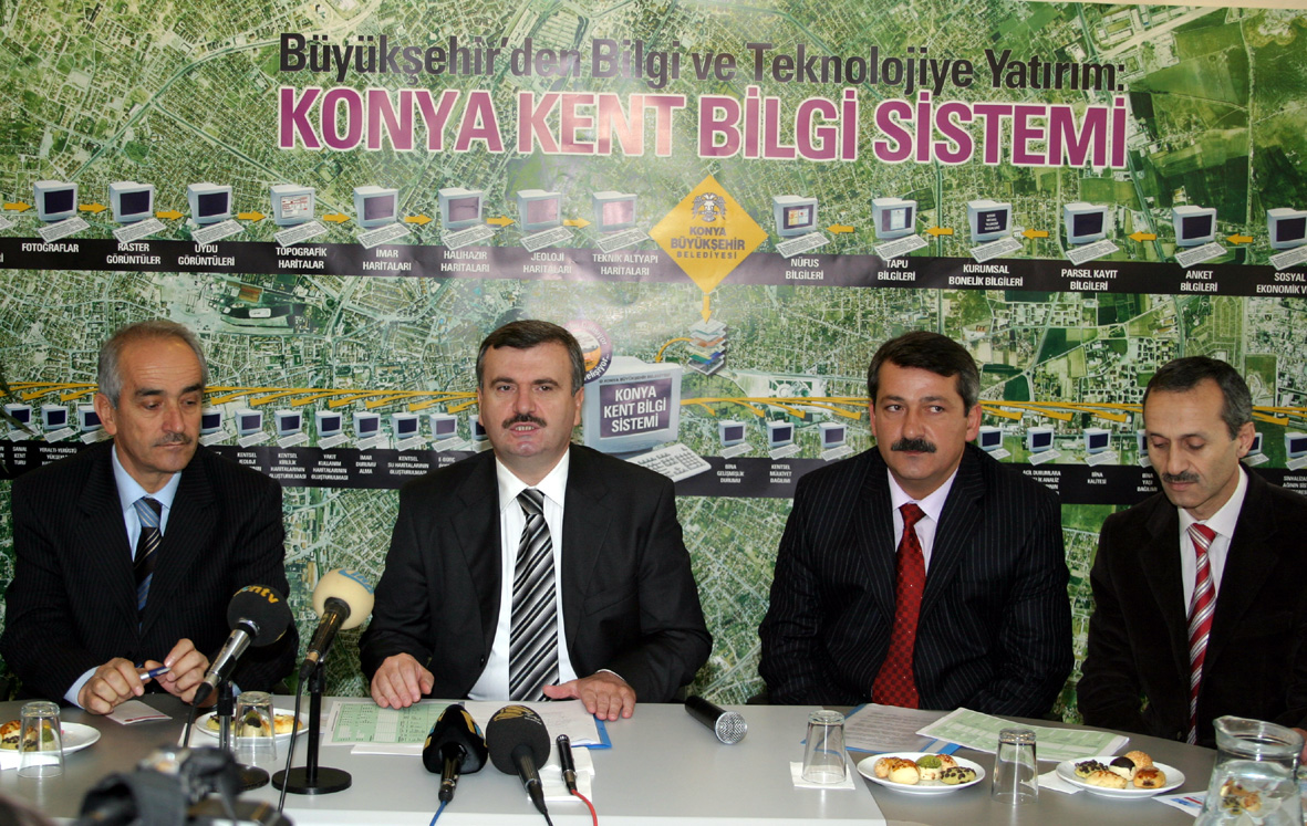 Kent Bilgi Sistemi İle Konya'nın Geleceği Planlanıyor
