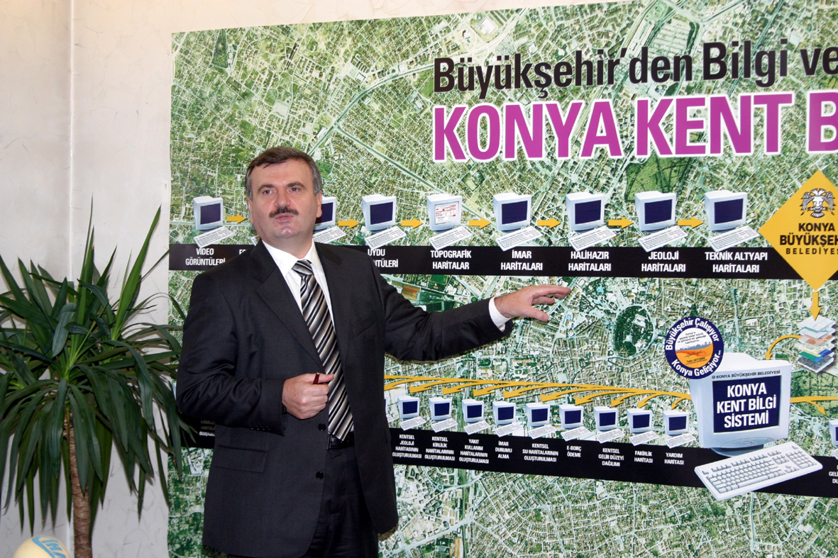 Kent Bilgi Sistemi İle Konya'nın Geleceği Planlanıyor