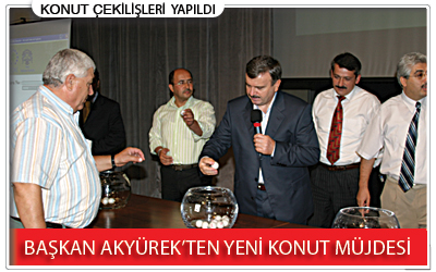 Başkan Akyürek'ten Yeni Konut Müjdesi