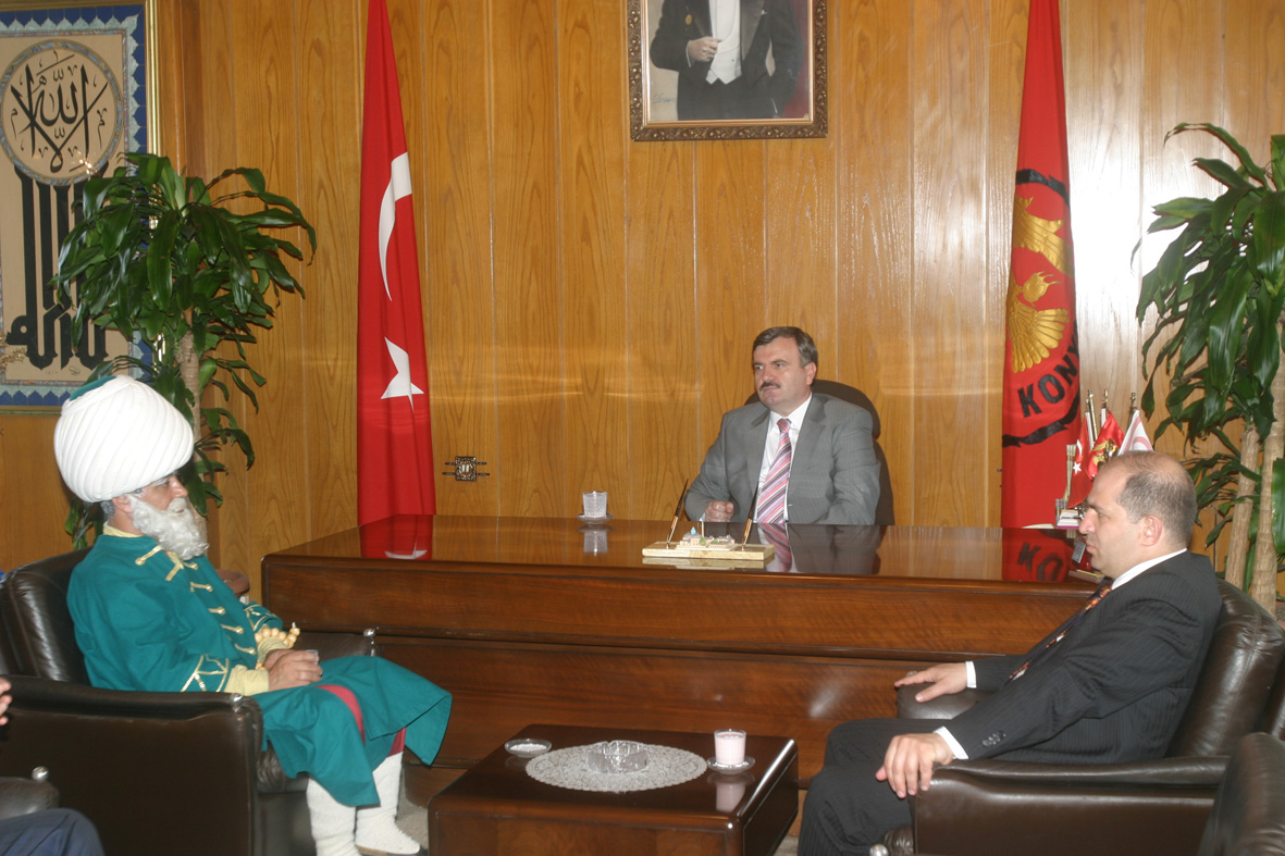 Temsili Nasreddin Hoca Başkan Akyürek'i Ziyaret Etti