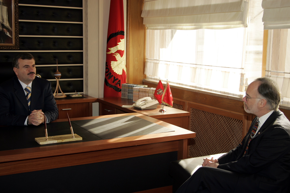 ABD Büyükelçisi Wilson Büyükşehir Belediyesi'nde