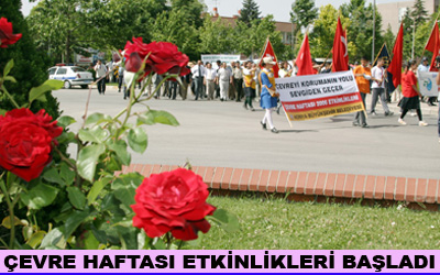 Çevre Haftası Etkinlikleri Başladı