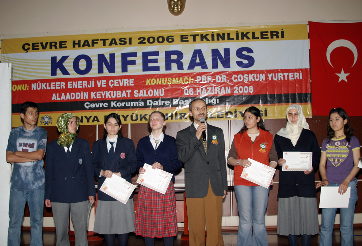 2006 Yılı Konya Çevre Ödülleri Verildi
