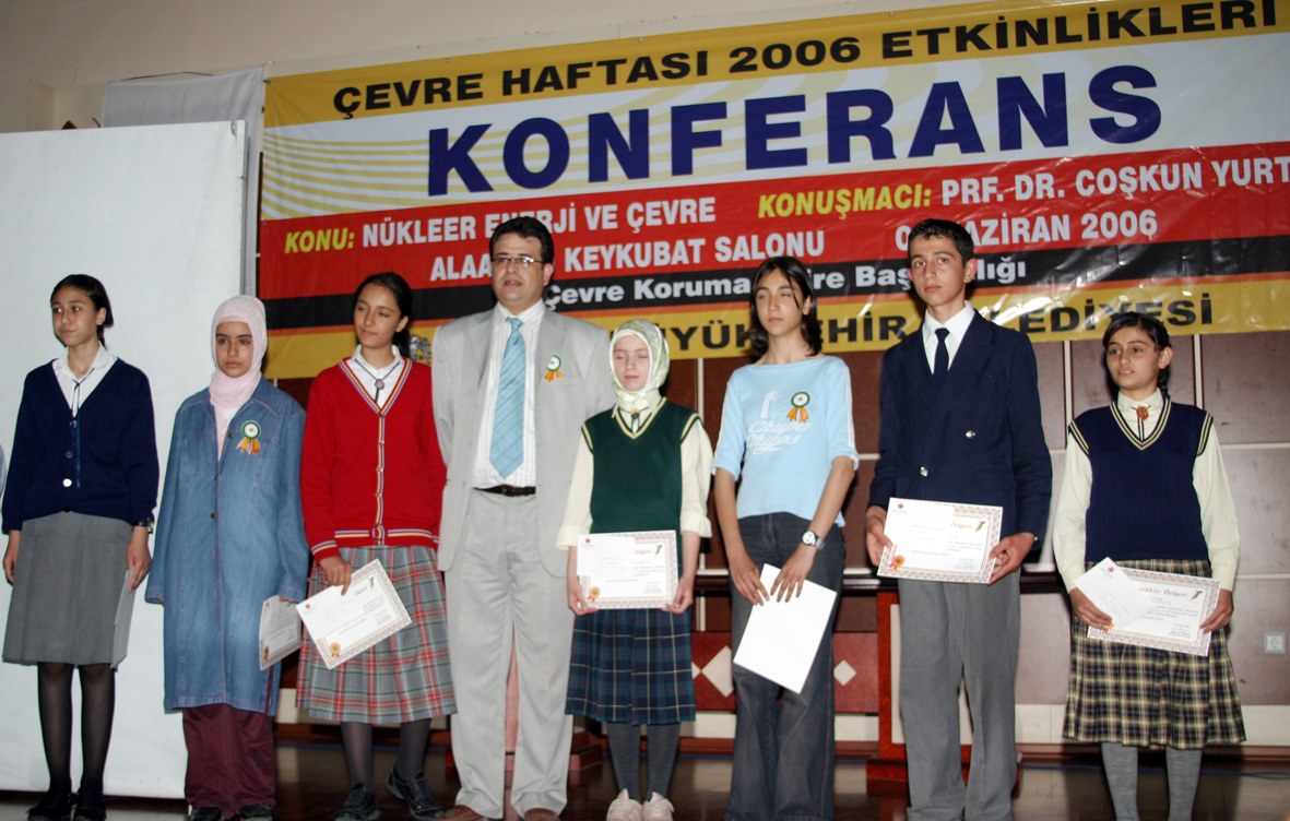 2006 Yılı Konya Çevre Ödülleri Verildi