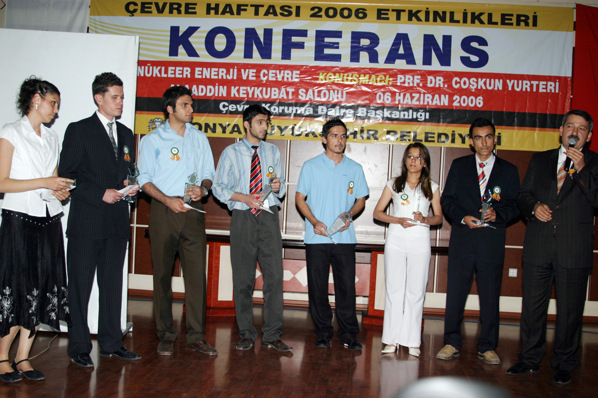2006 Yılı Konya Çevre Ödülleri Verildi