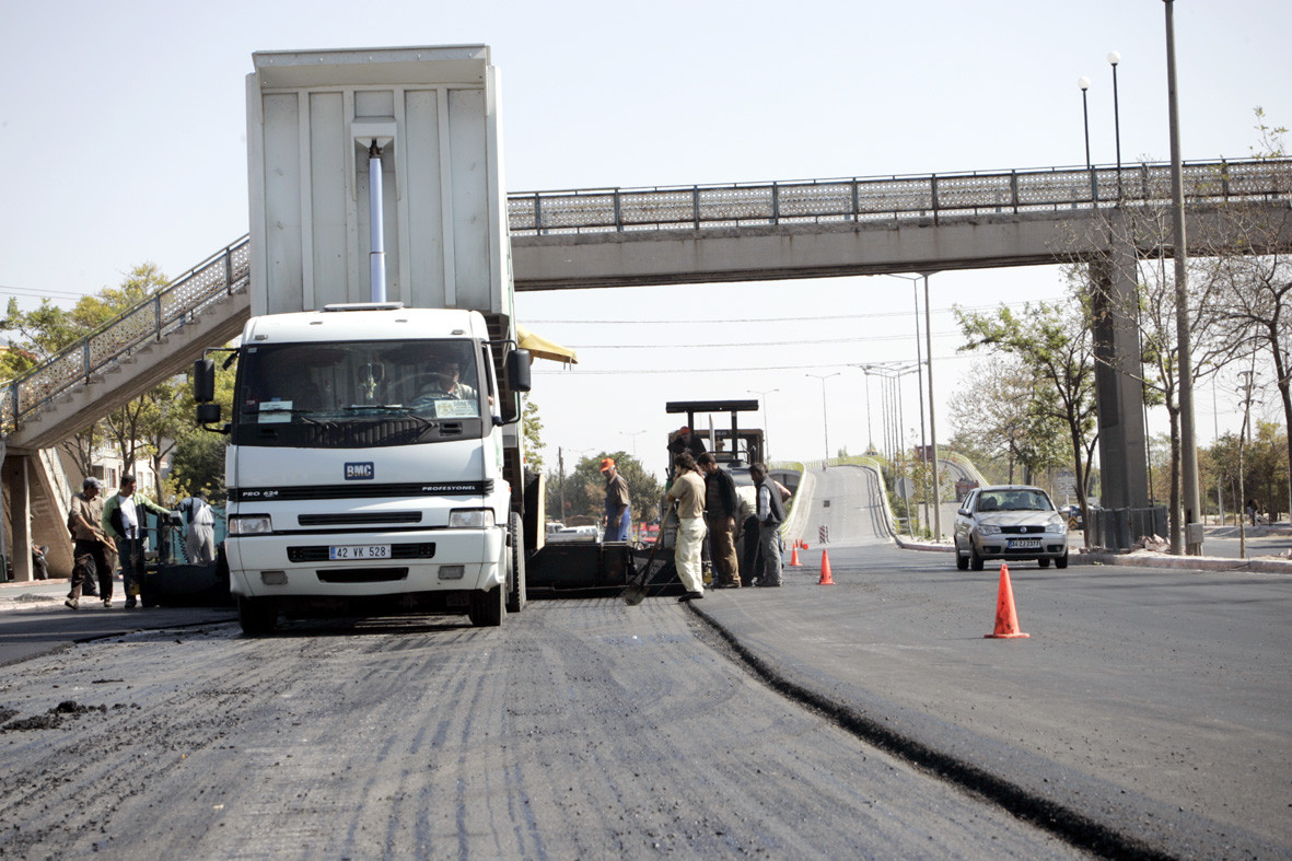Beyşehir Yolu'na AB Standardı
