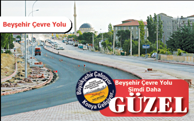 Beyşehir Yolu Güvenli Hale Getiriliyor
