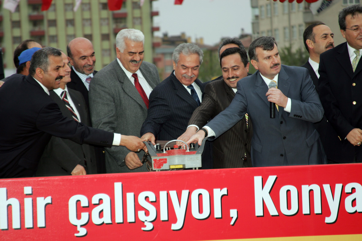 Sille Caddesi Köprülü Kavşağı'nın Temeli Atıldı