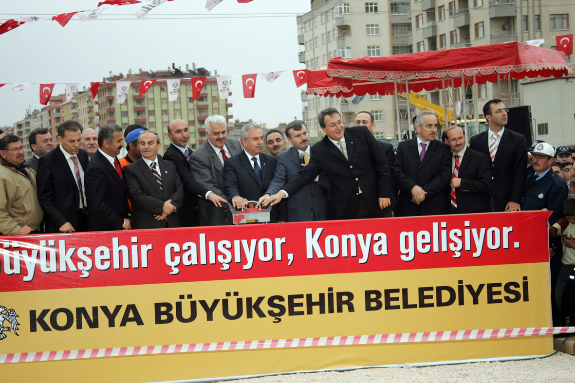 Sille Caddesi Köprülü Kavşağı'nın Temeli Atıldı