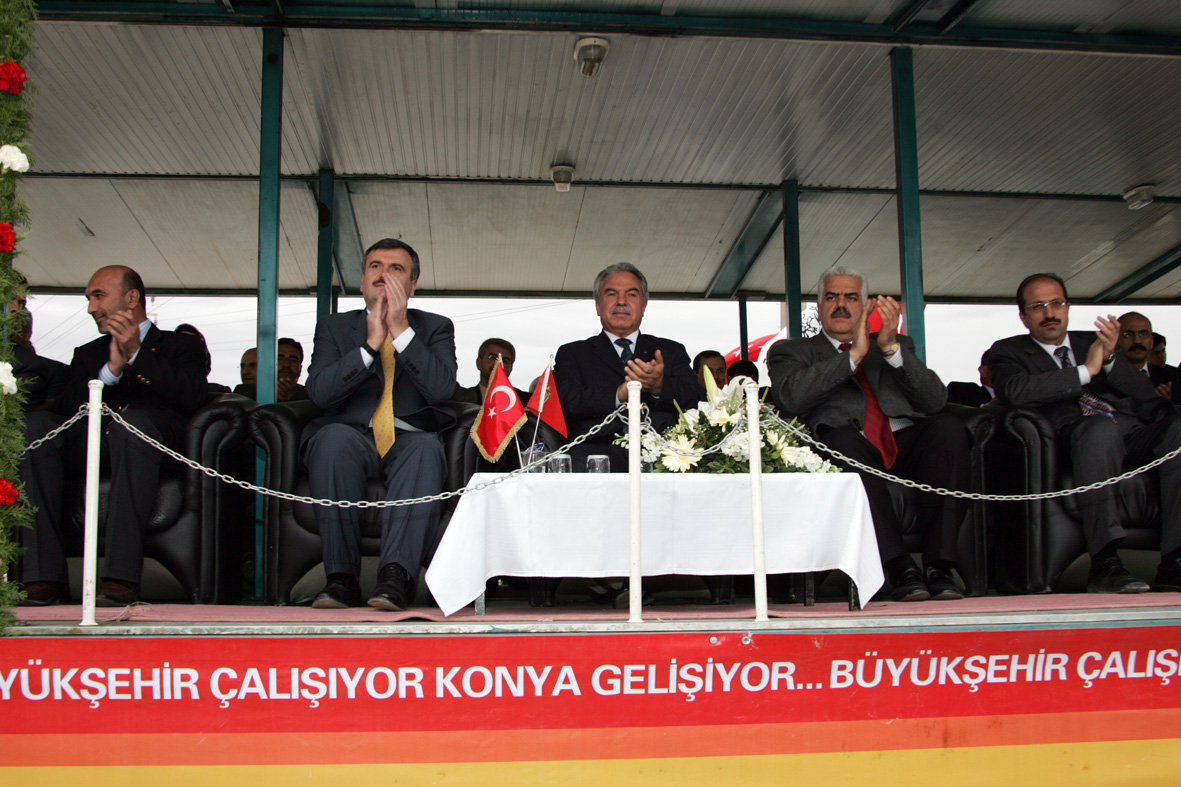 Sille Caddesi Köprülü Kavşağı'nın Temeli Atıldı