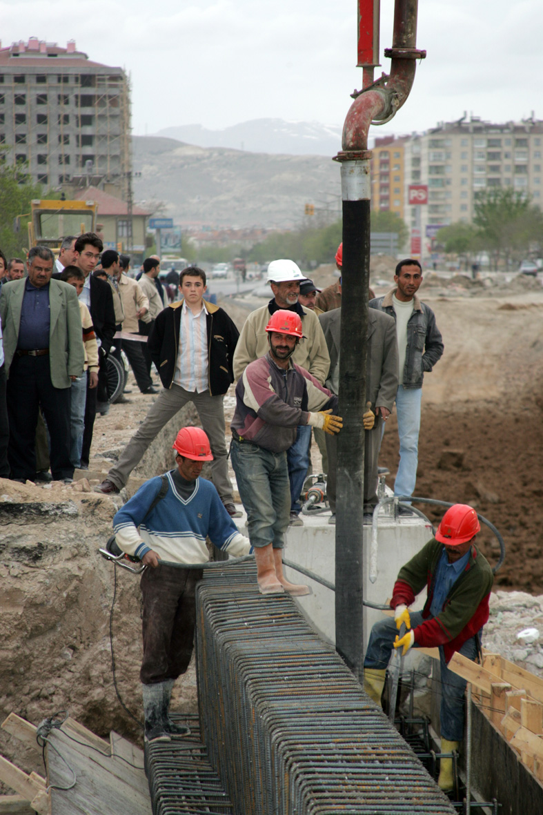 Sille Caddesi Köprülü Kavşağı'nın Temeli Atıldı