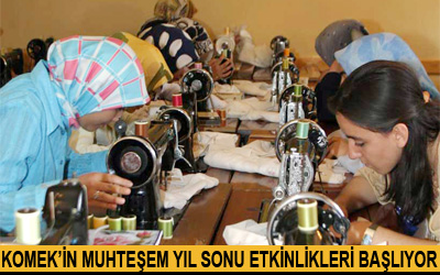 KOMEK''in Muhteşem Yılsonu Etkinlikleri Başlıyor