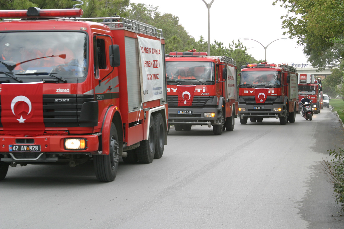 BAŞKAN AKYÜREK : Konya Mobil İtfaiyeye Kavuşacak