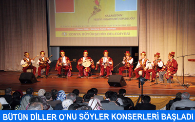 Bütün Diller O'nu Söyler Konserleri Başladı