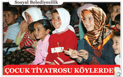 Çocuk Tiyatrosu Köylerde Çocuklarla Buluşuyor