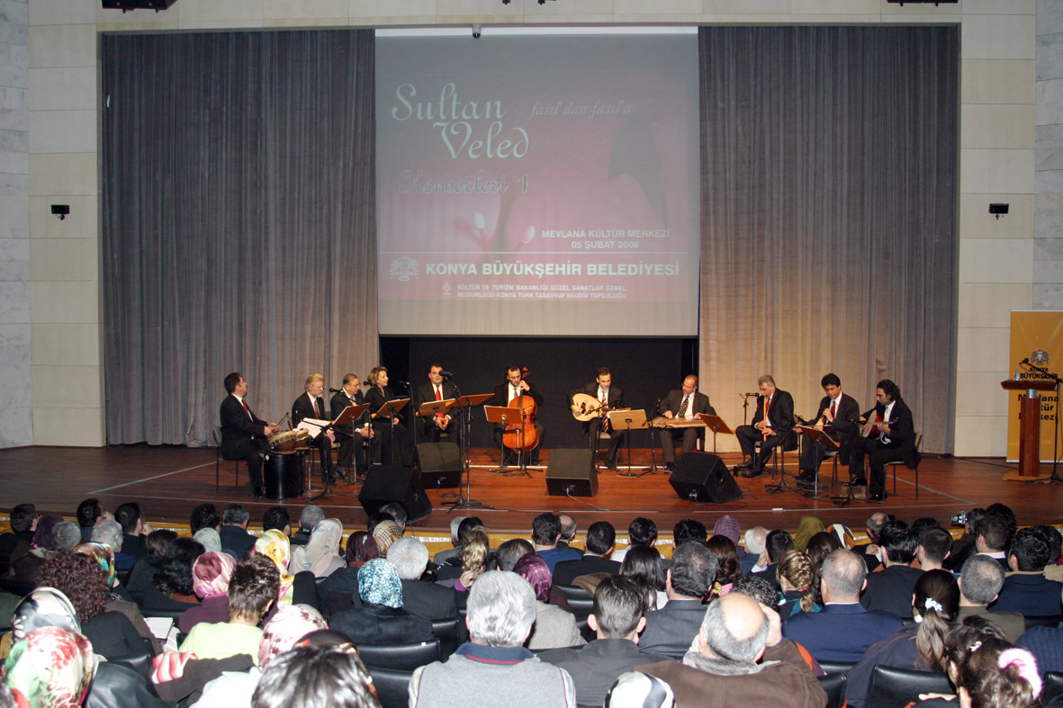 Sultan Veled Konserleri Başladı