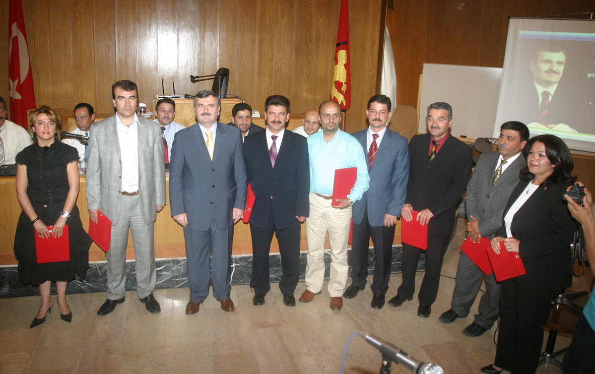 Şehir Gönüllülerine Beratları Verildi