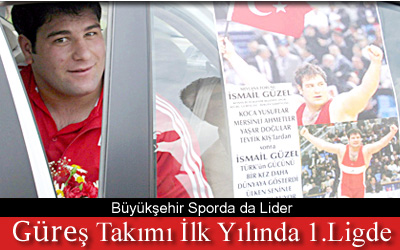 Güreş Takımı 1. Lig'de