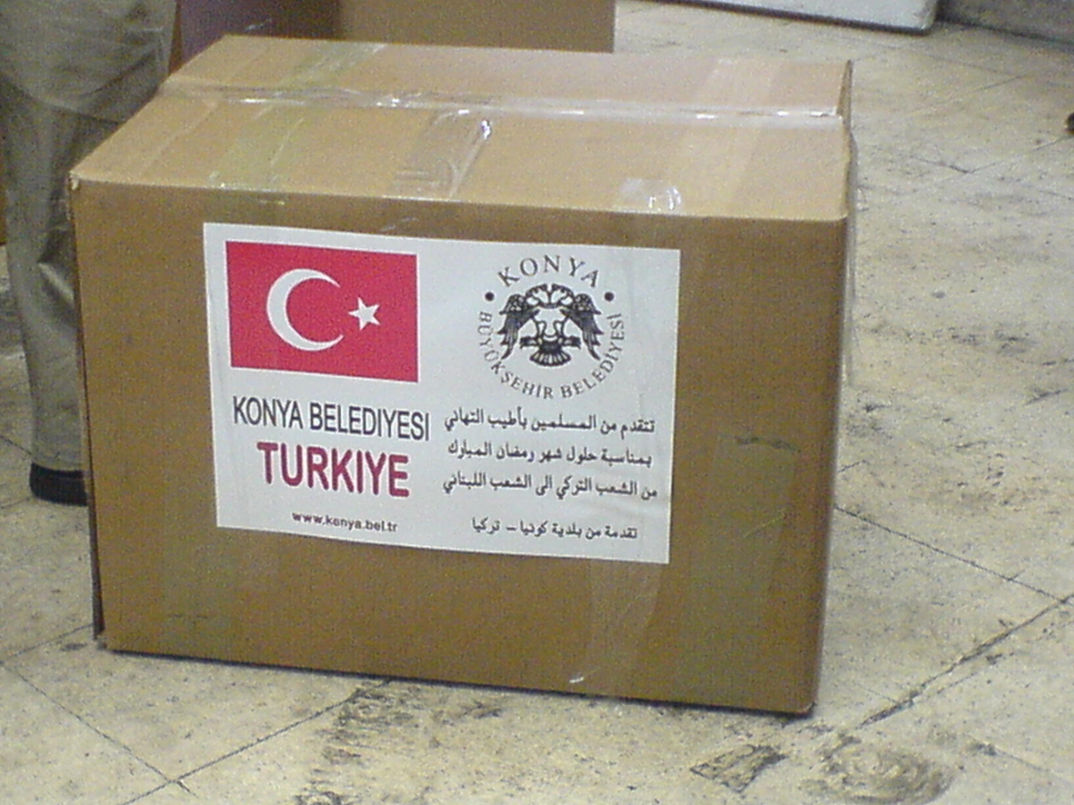 Büyükşehir'den Lübnan'a Ramazan Yardımı