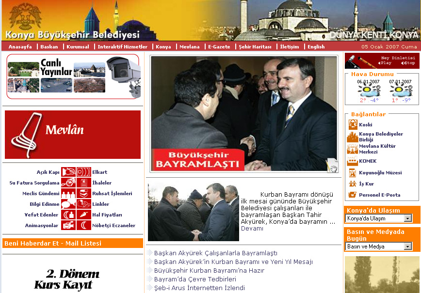 Resmi Web Sayfamız Ziyaretçi  Rekoru Kırdı